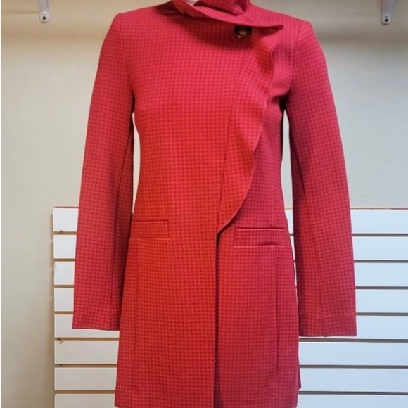CAbi #3546 Celebration Jacket Red Square...XS - Picture 2 of 7